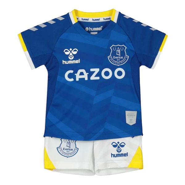 Camiseta Everton Primera equipo Niño 2021-22 Azul
